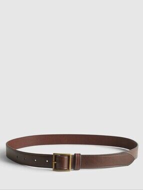 Madewell Modern Garrison Leather belt - Cherry Wood